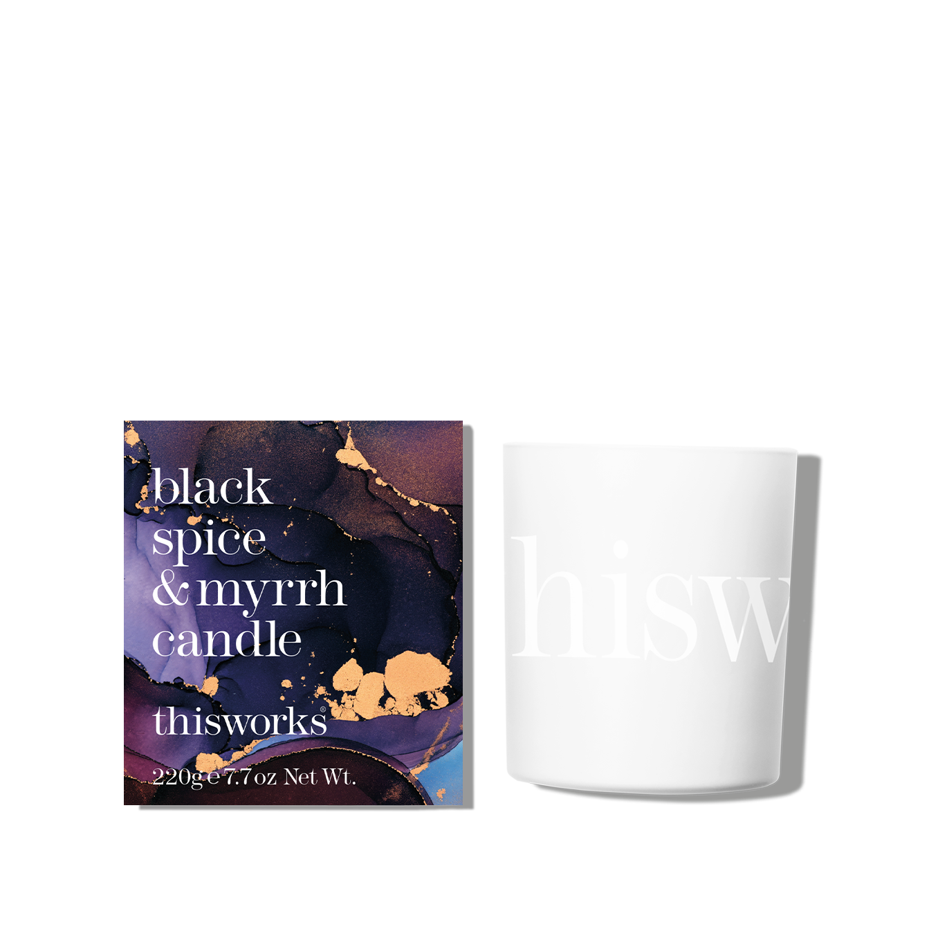 black spice & myrrh candle