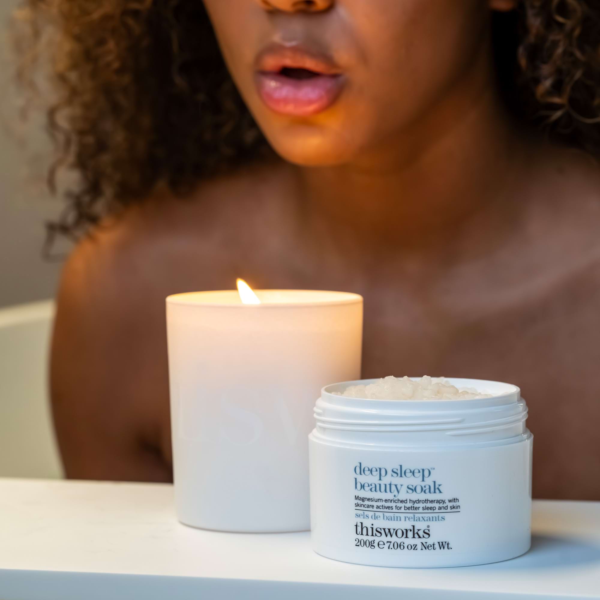 deep sleep heavenly candle