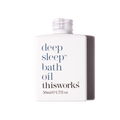 deep sleep bath oil overhead