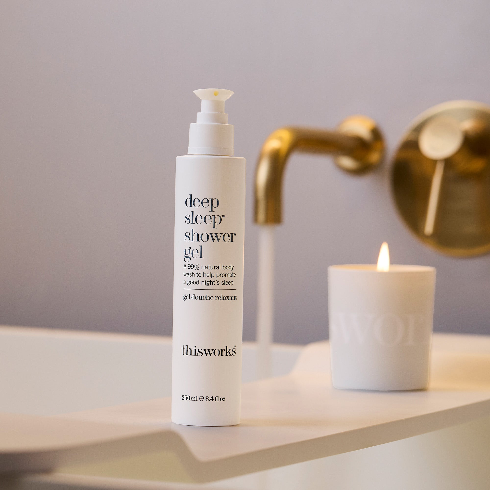 deep sleep shower gel