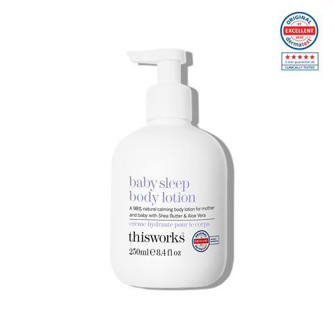 baby sleep body lotion