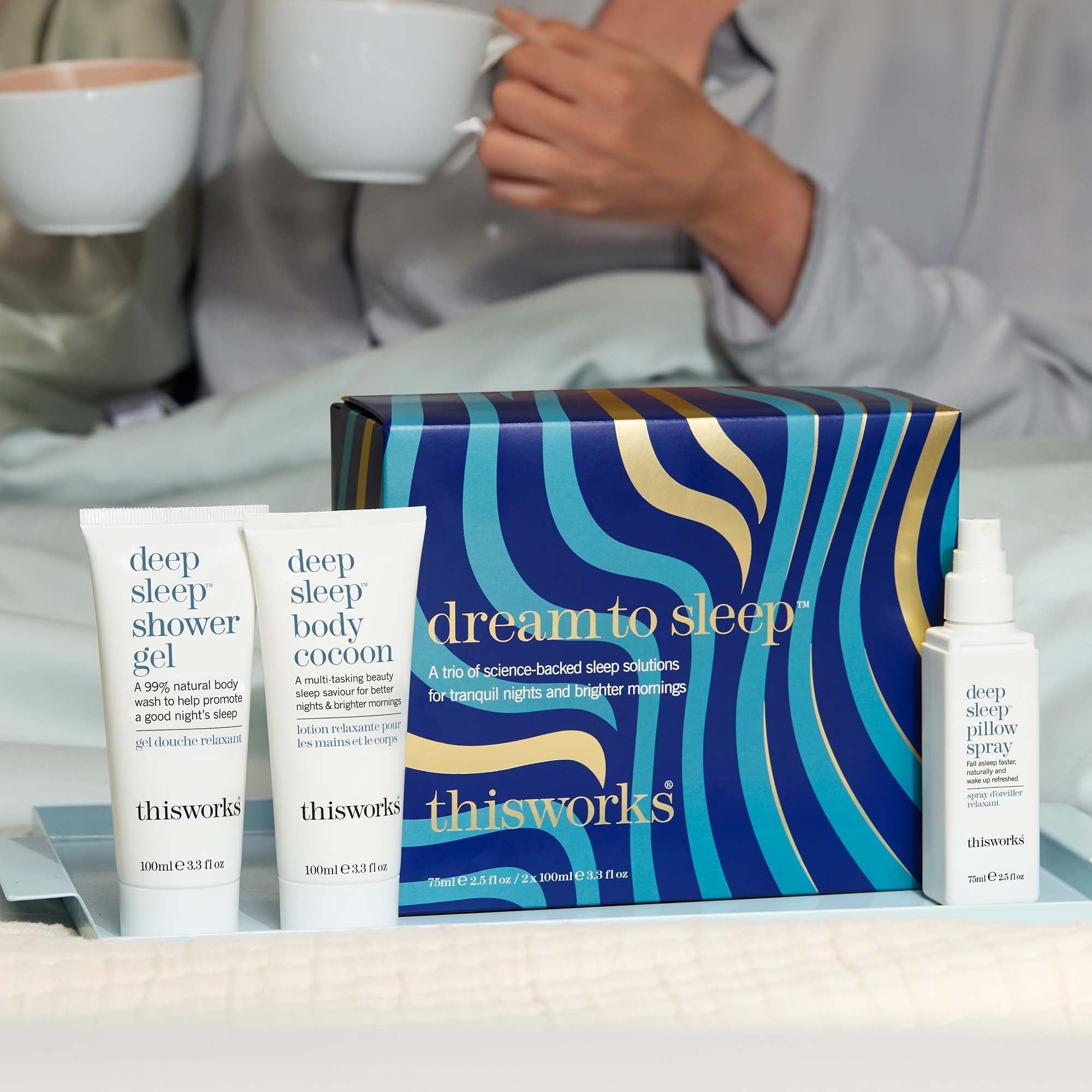 dream to sleep gift set featured in Good Housekeeping