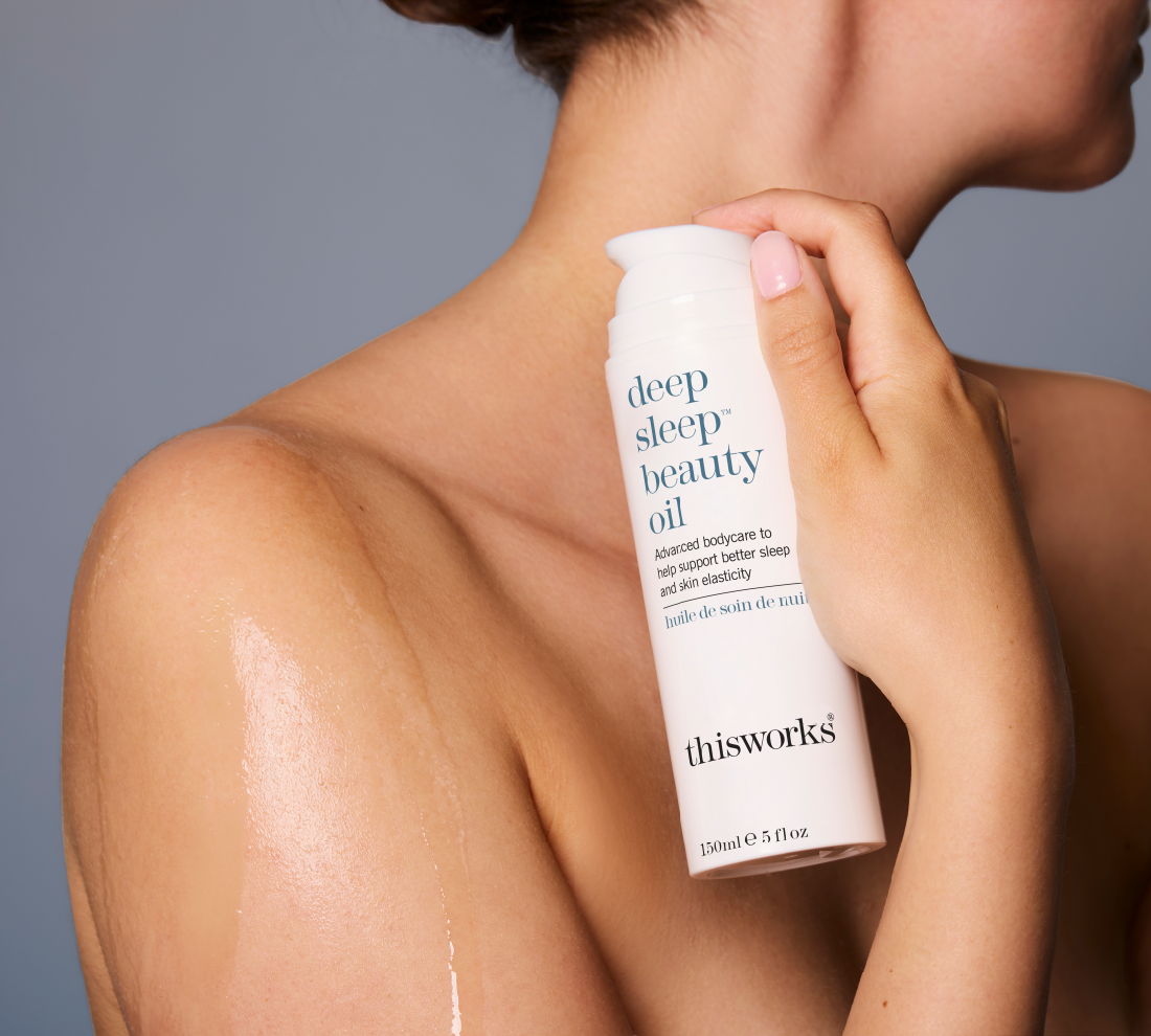 deep sleep beauty oil featured in British Vogue