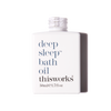 deep sleep bath oil overhead