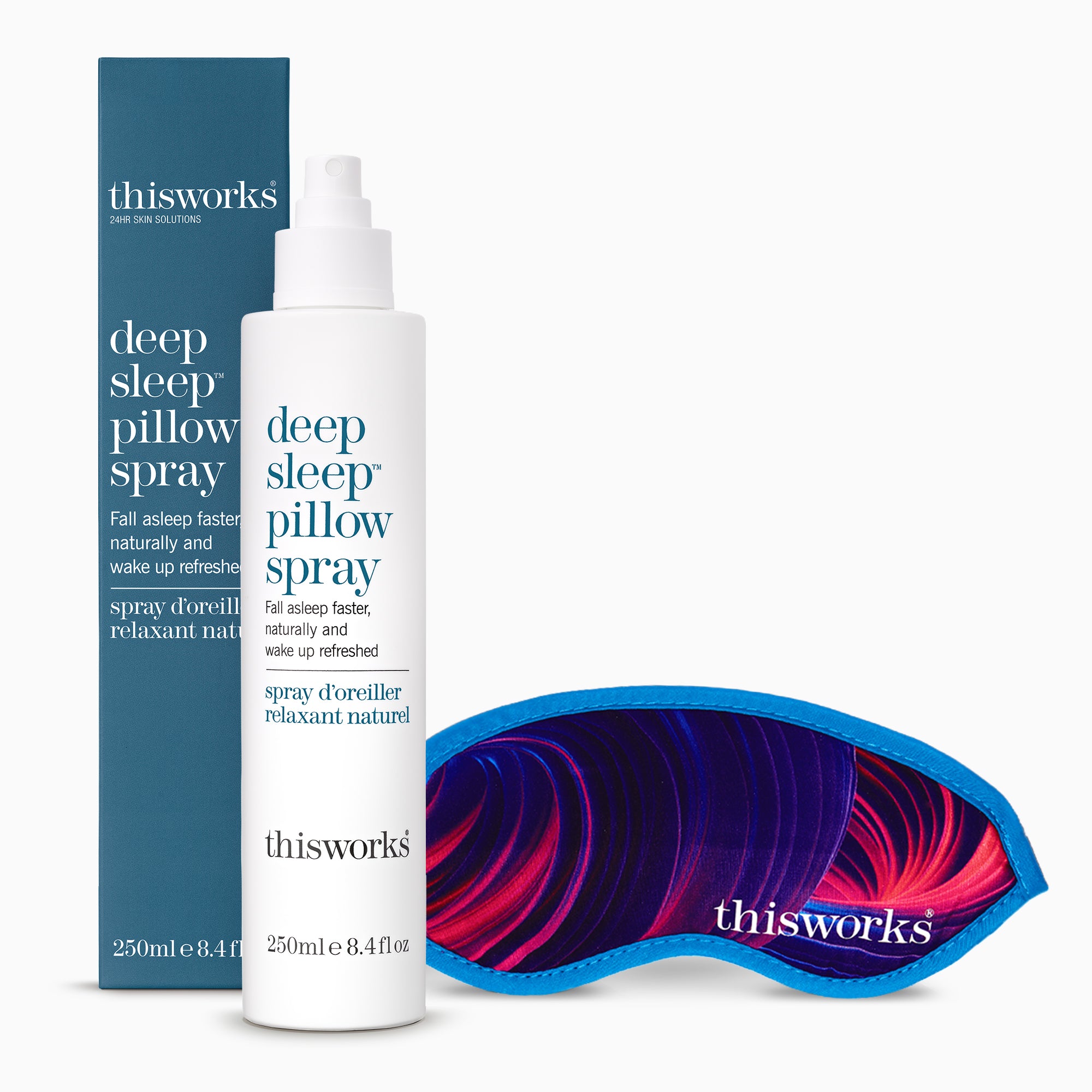 deep sleep pillow spray 250ml & eye mask