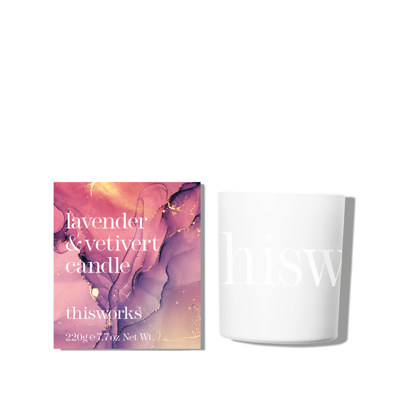 lavender & vetivert candle