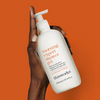morning expert shower gel in use