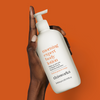 morning expert body lotion in use
