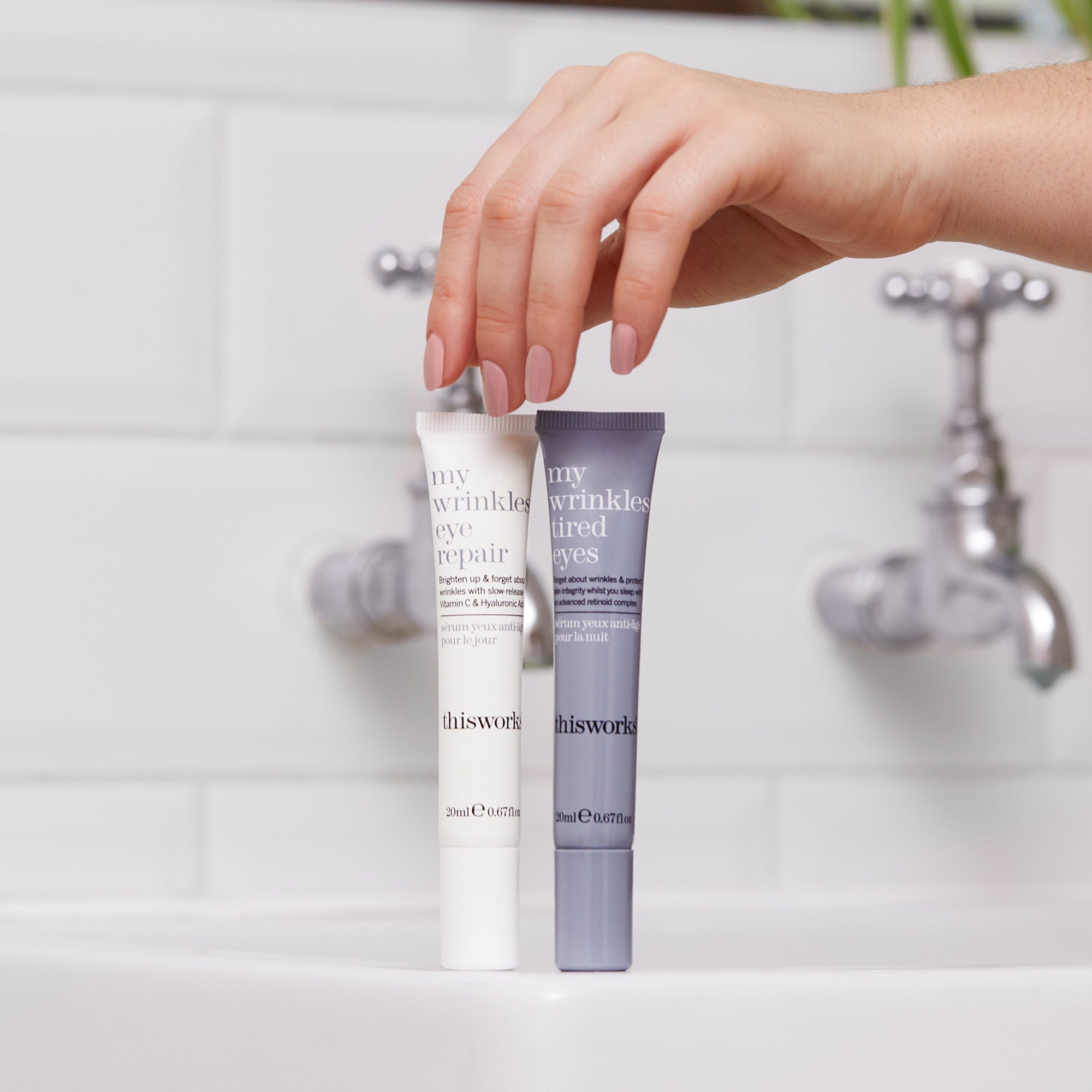 my wrinkles tired eyes