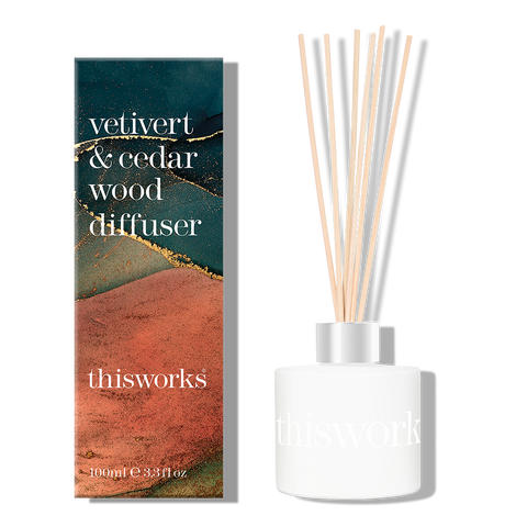 vetivert & cedar wood diffuser