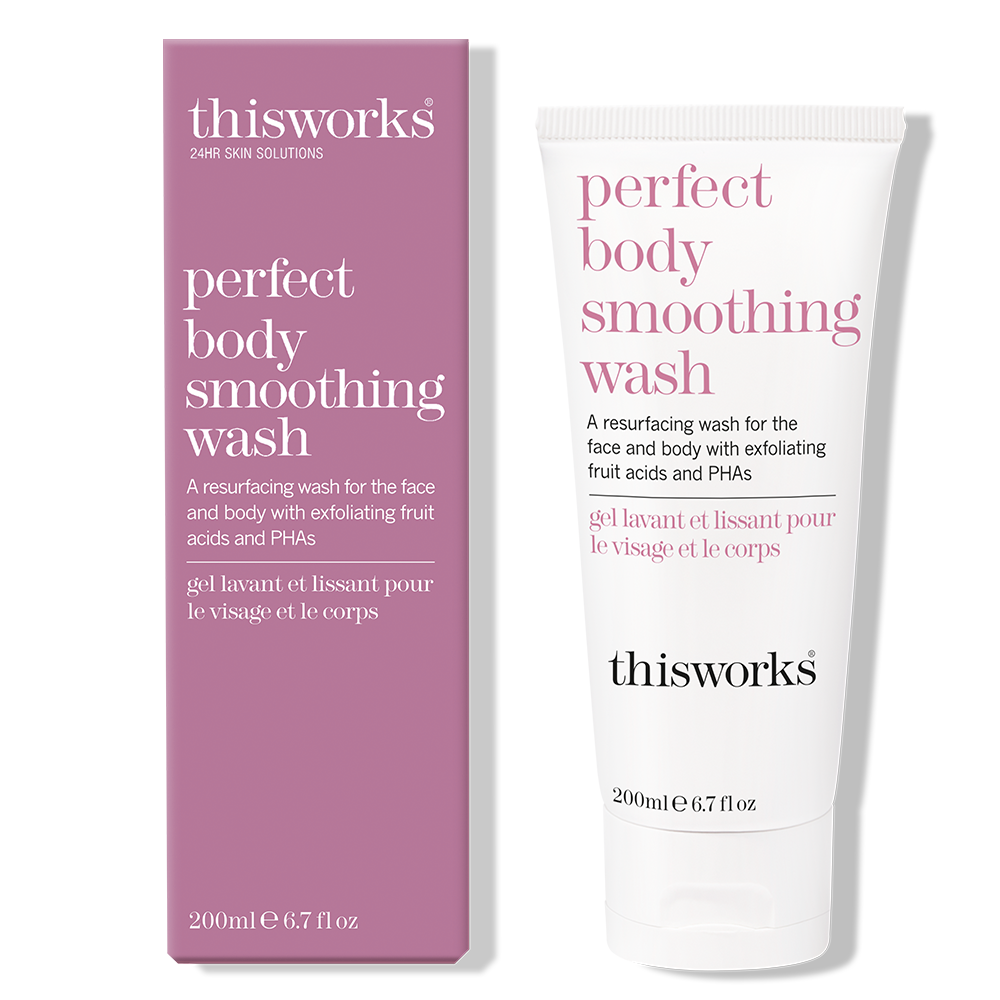 perfect body smoothing wash overhead