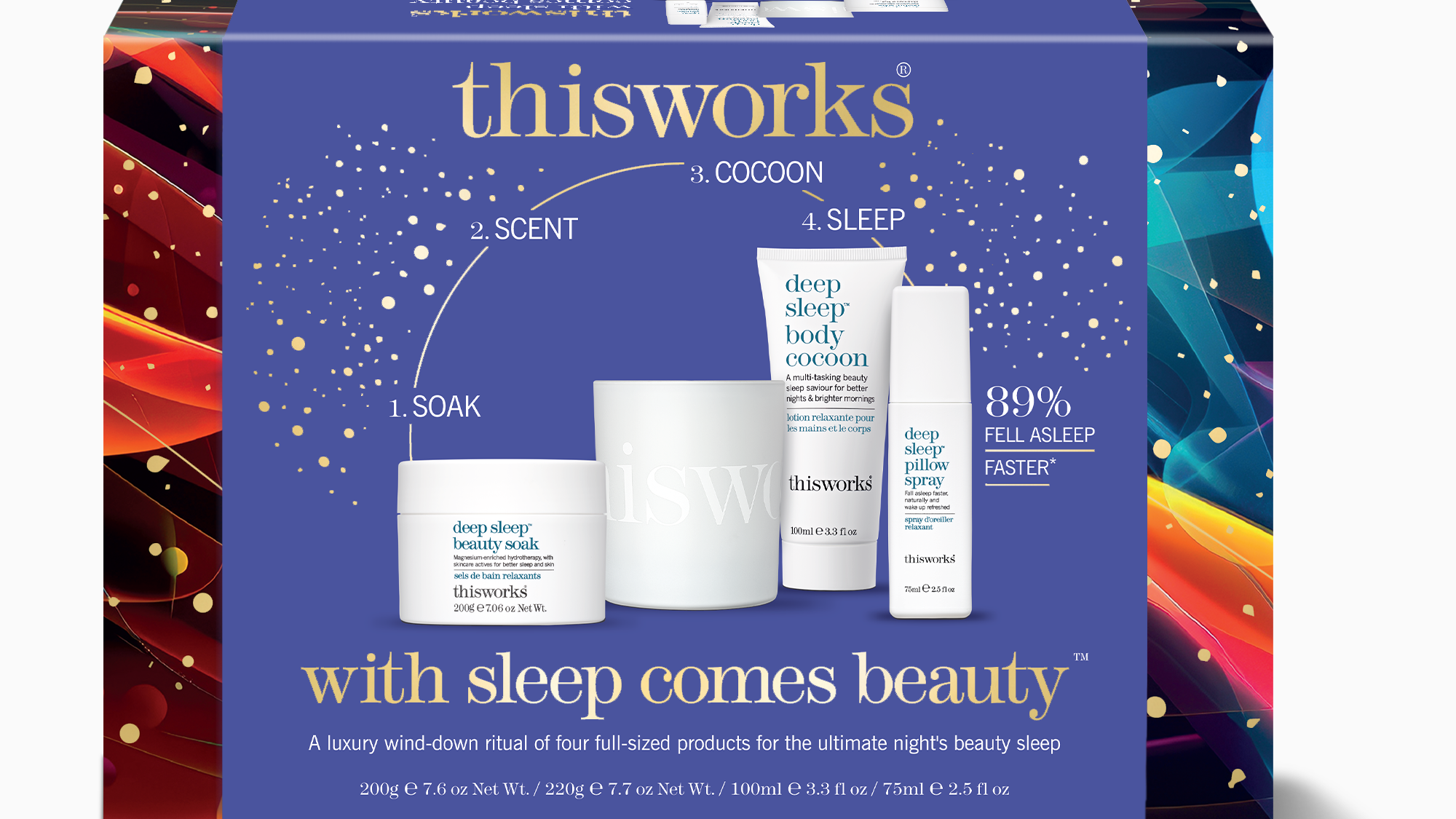 sleep comes beauty
