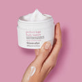 perfect legs body butter with a hand