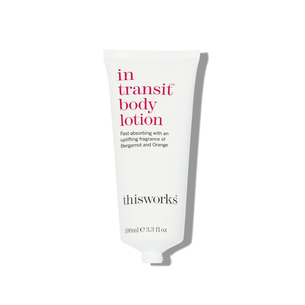 in transit body lotion