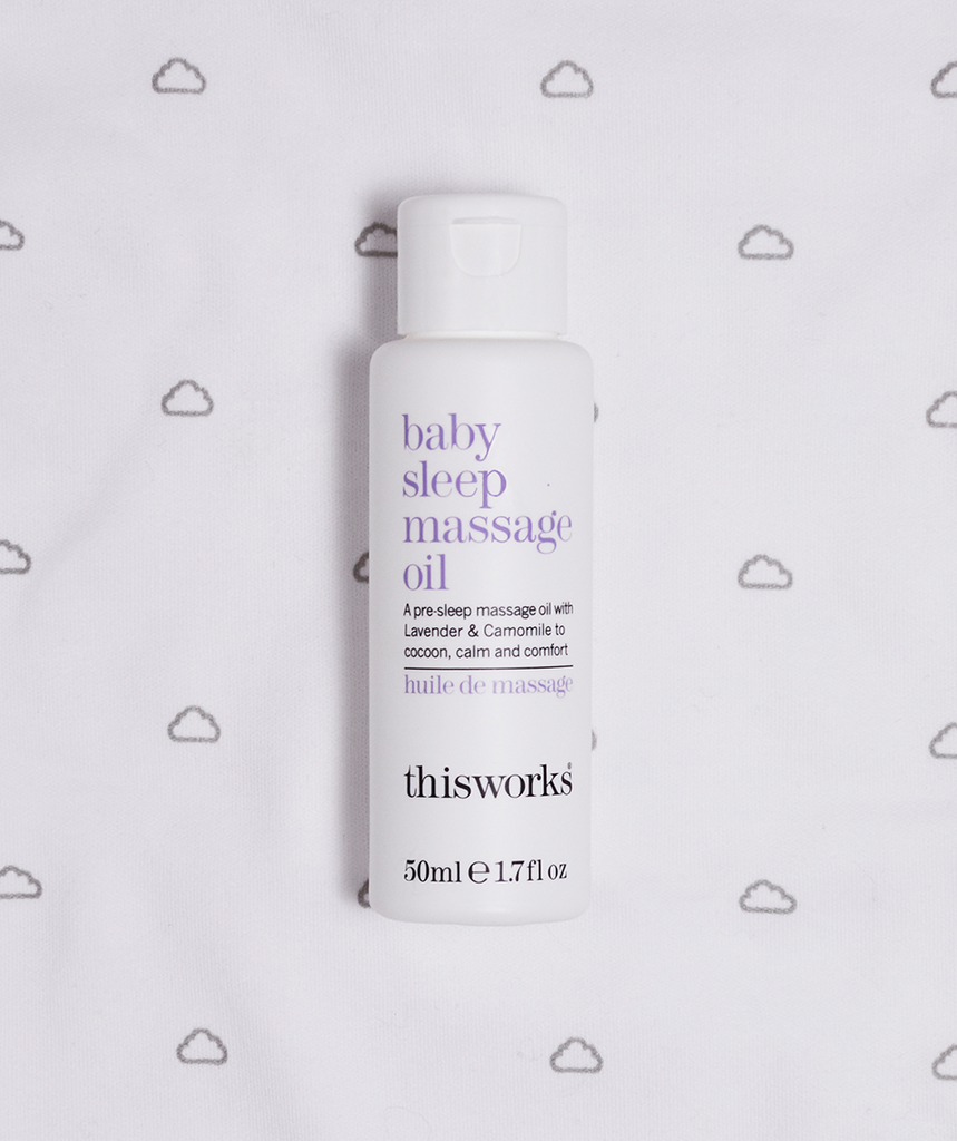 baby sleep massage oil