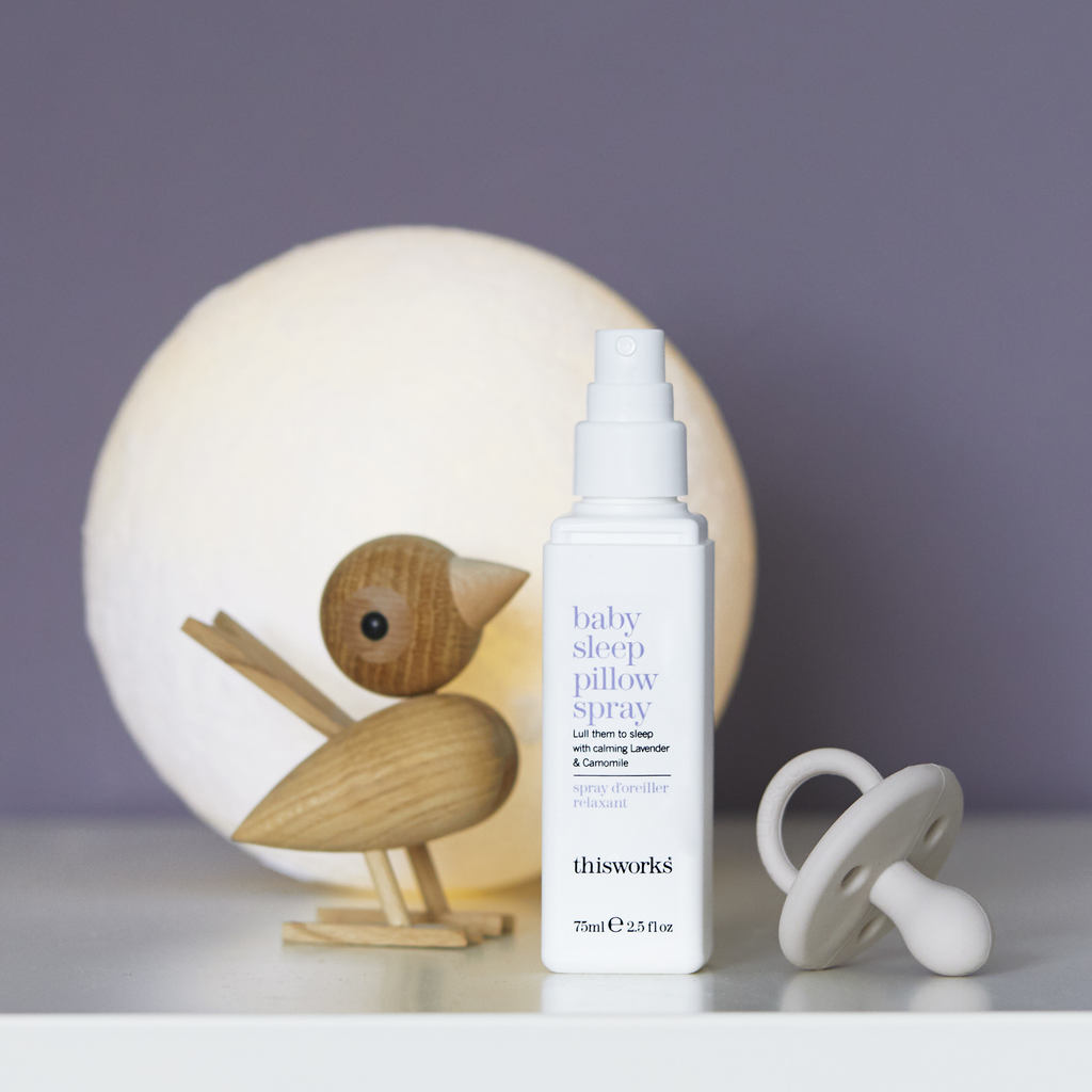 Baby Sleep Pillow Spray 75ml. Lull them to sleep with calming Lavender & Camomile.