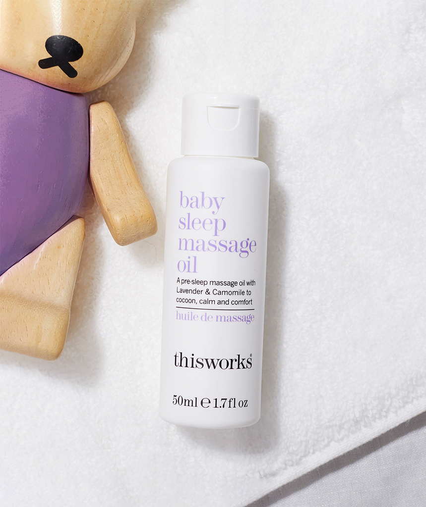 baby sleep massage oil