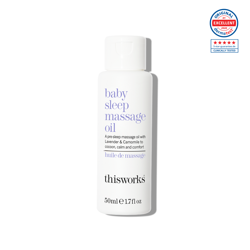 baby sleep massage oil